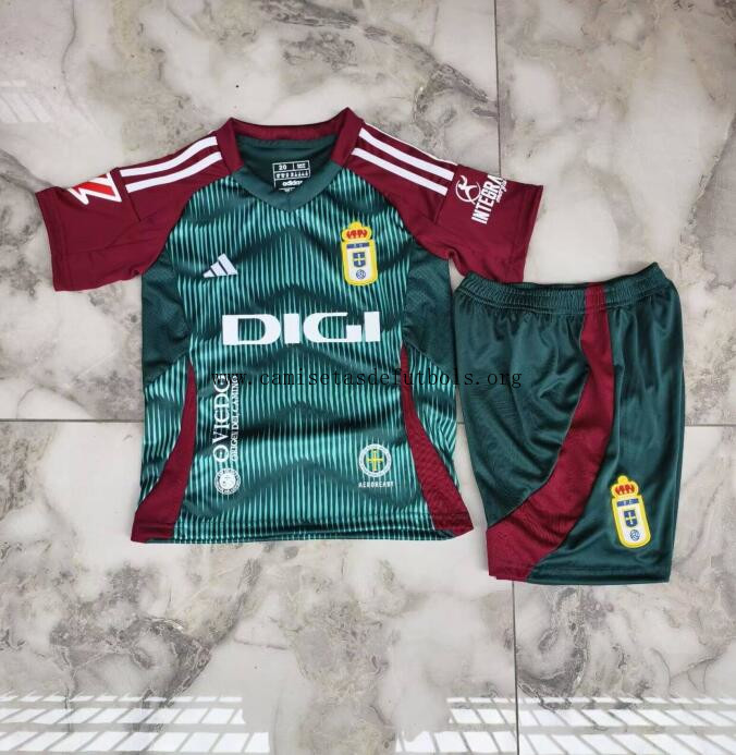 Camiseta Real Oviedo Tercera Equipación 24/25 Niño Formidable preciaco, corre a por él sin competencia