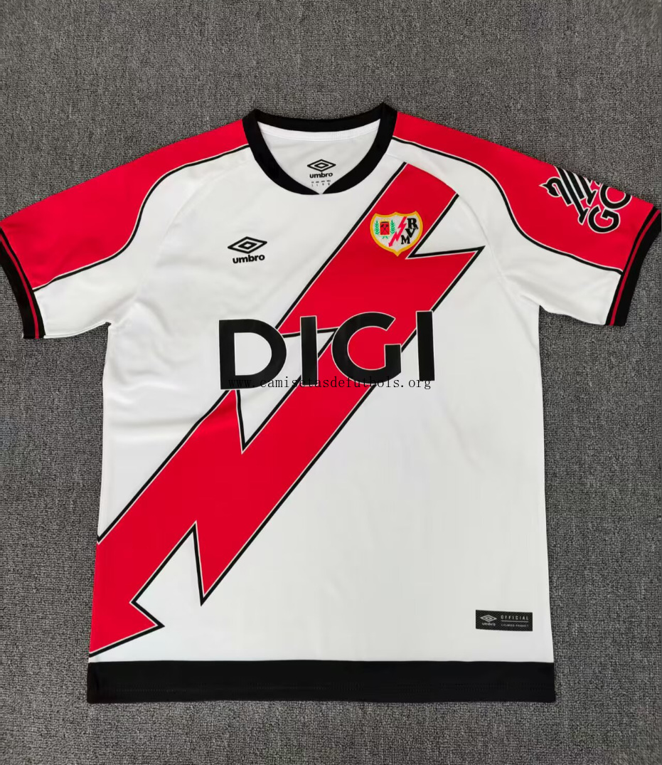 Camiseta Rayo Vallecano Primera Equipación 25/26 Excelente chollazo, pide ahora de colección