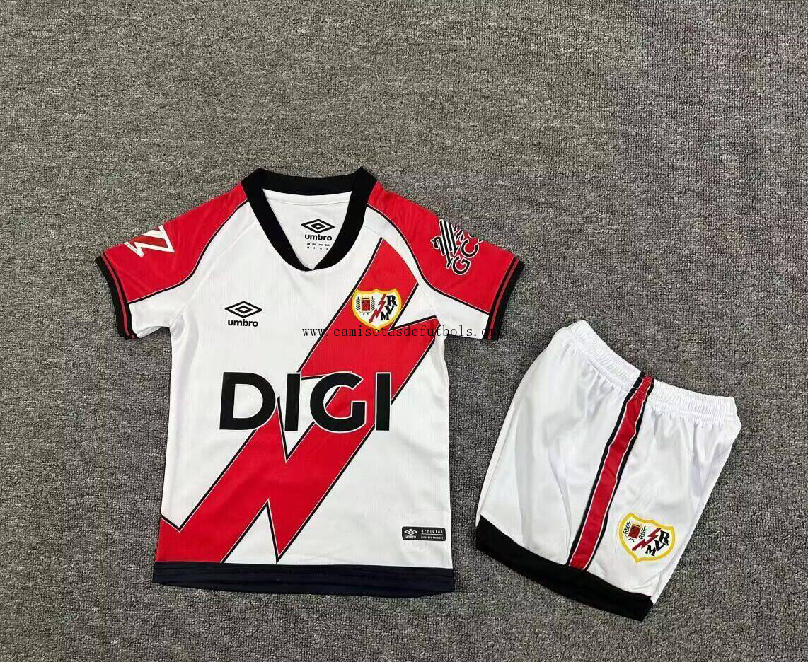 Camiseta Rayo Vallecano Primera Equipación 25/26 Niño Atrapa este preciaso humilde