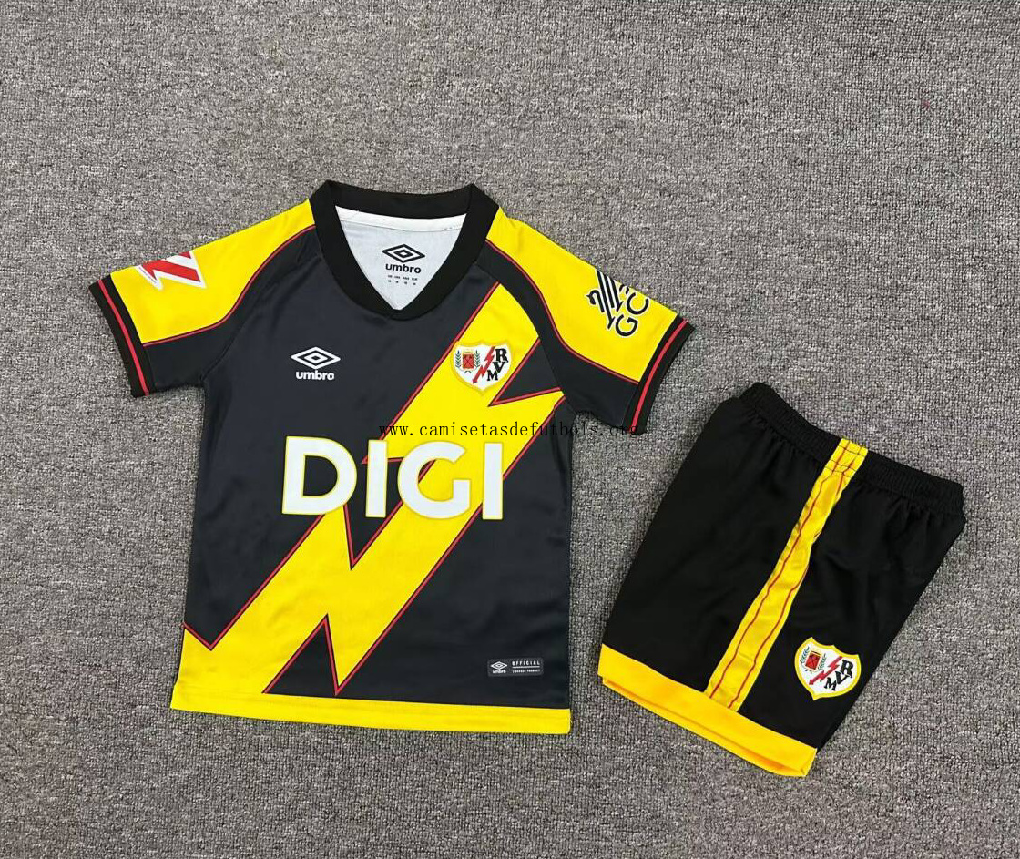 Camiseta Rayo Vallecano 3ª Equipación 2025/26 Niño Oportunidad magnífico de risa