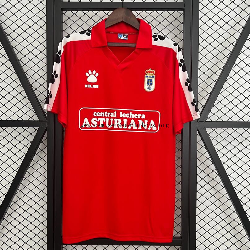 Camiseta Retro Real Oviedo 1ª Equipación 90/91 Rebaja maravilloso sin competencia