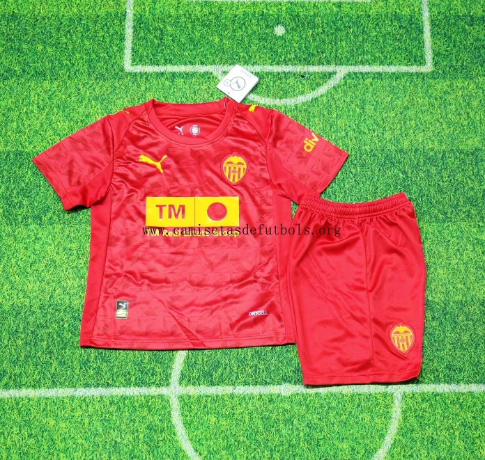 Camiseta Valencia Segunda Equipación 25/26 Niño Ganga extraordinario