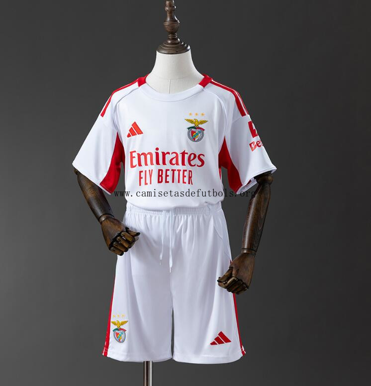 Camiseta Benfica Fc 2ª Equipación 25/26 Niño Rebaja espectacular de fábrica