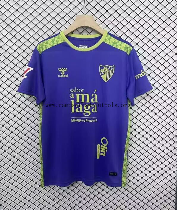 Camiseta Málaga Cf Segunda Equipación 24-25 Espectacular rebajón, adquiere antes de que se acabe