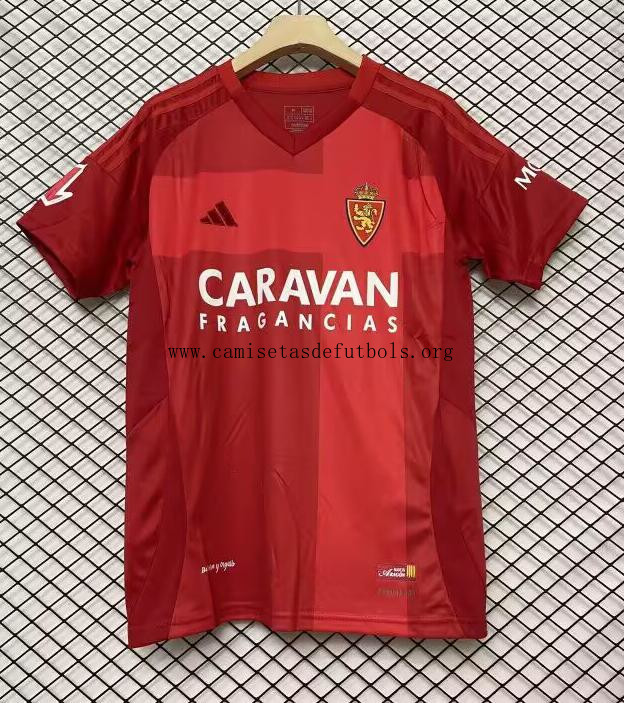 Camiseta Real Zaragoza Segunda Equipación 24/25 Justo oportunidad, agarra de colección