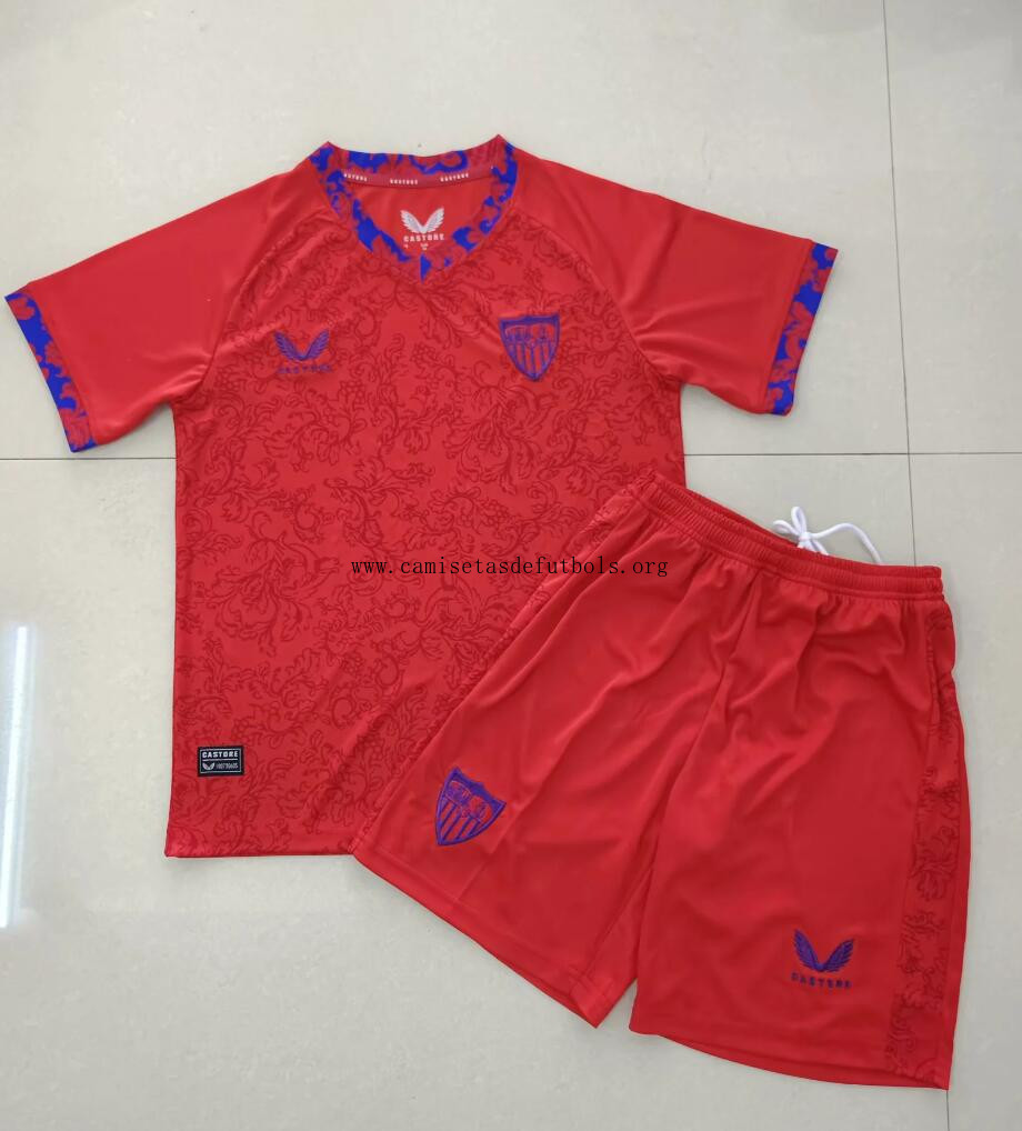 Camiseta Sevilla Fc Segunda Equipación 24/25 Niño Rebajón increíble sin competencia
