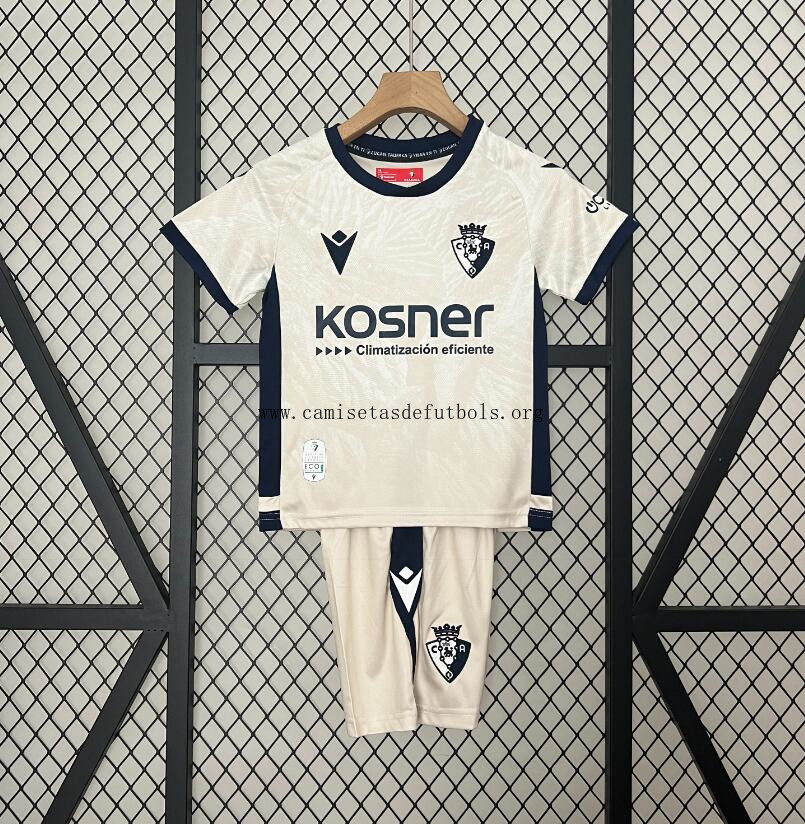 Camiseta Club Atletico Osasuna Segunda Equipación 24/25 Niño ¡¡Ni te imaginas saldazo, no lo pienses!