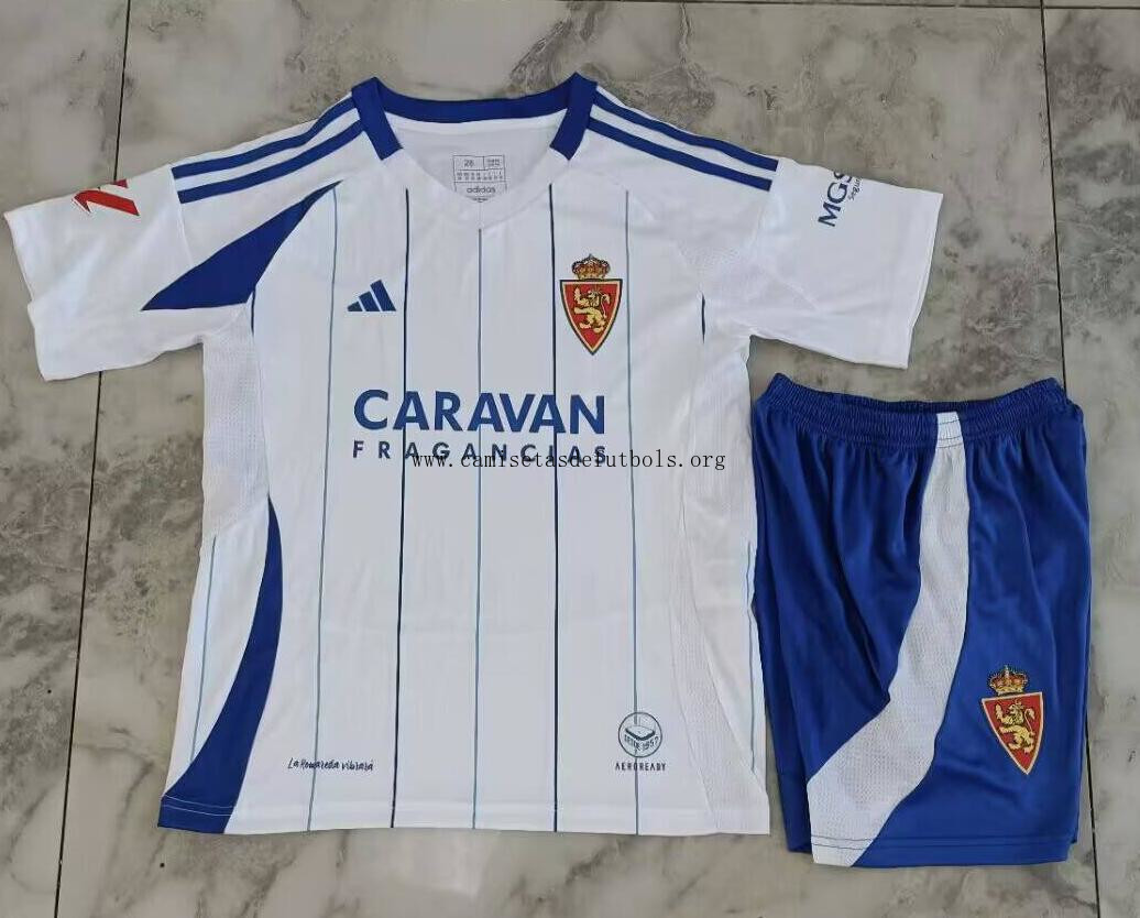 Camiseta Real Zaragoza Primera Equipación 24/25 Niño Aprovéchalo este rebaja ridículo