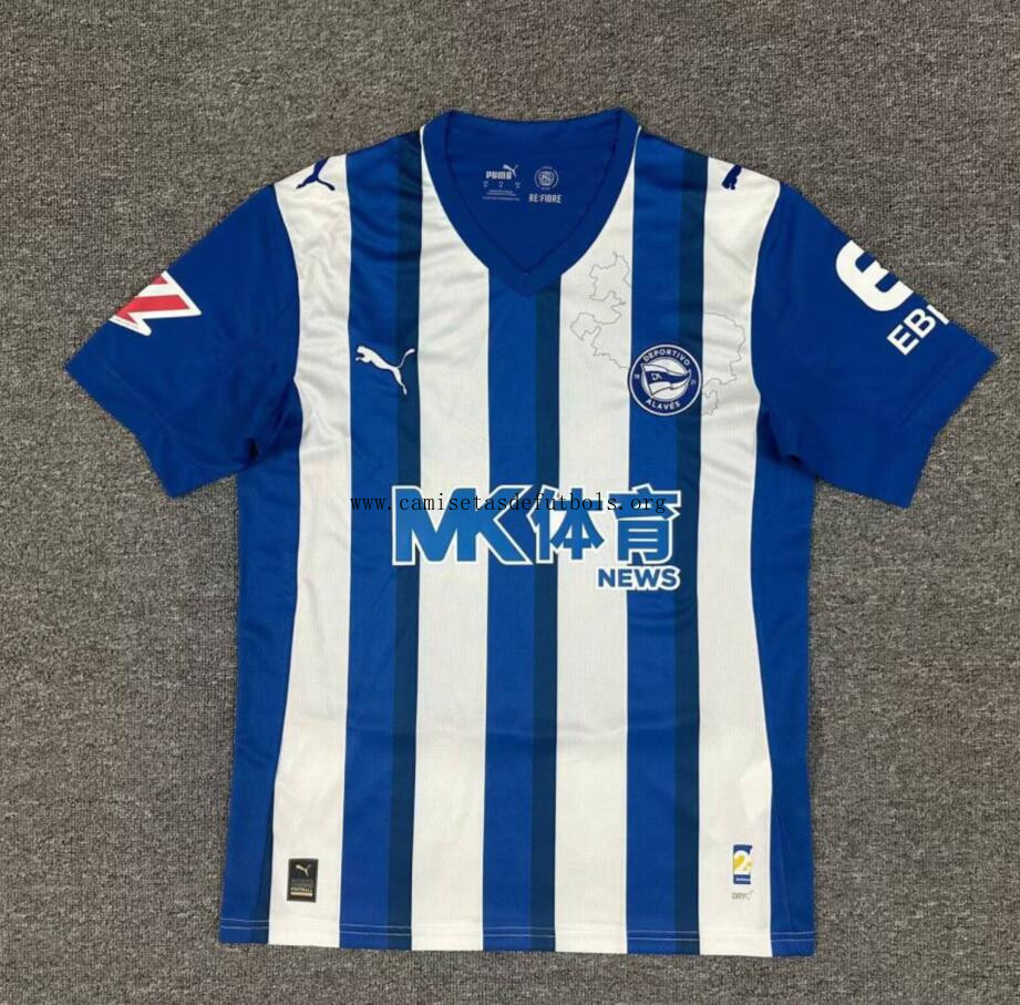 Camiseta Deportivo Alavés Primera Equipación 25/26 Activa este oportunidad irrisorio
