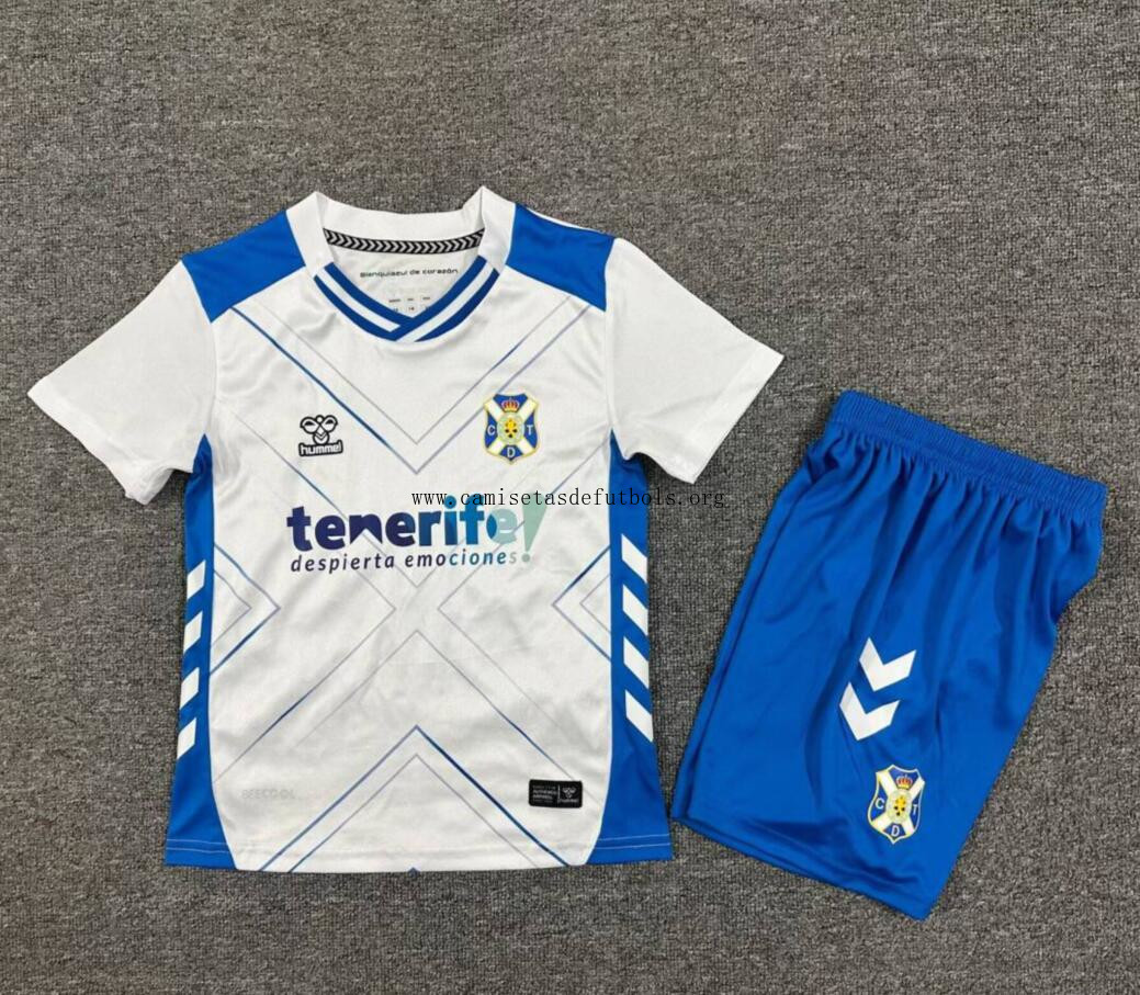 Camiseta Tenerife Primera Equipación 25/26 Niño ¡¡Qué barato bicoca con devolución gratis!
