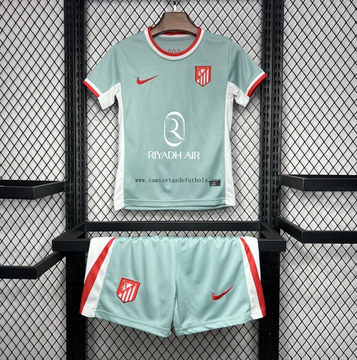 Camiseta 2ª equipación del Atlético de Madrid 24/25 Niño Atrapa este descuento sensacional