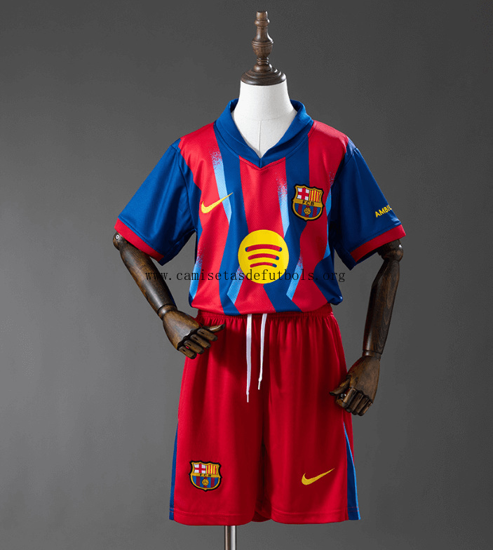 Camiseta Barcelona Cuarta Equipación 25/26 Niño Aprovéchala ya este saldo demencial