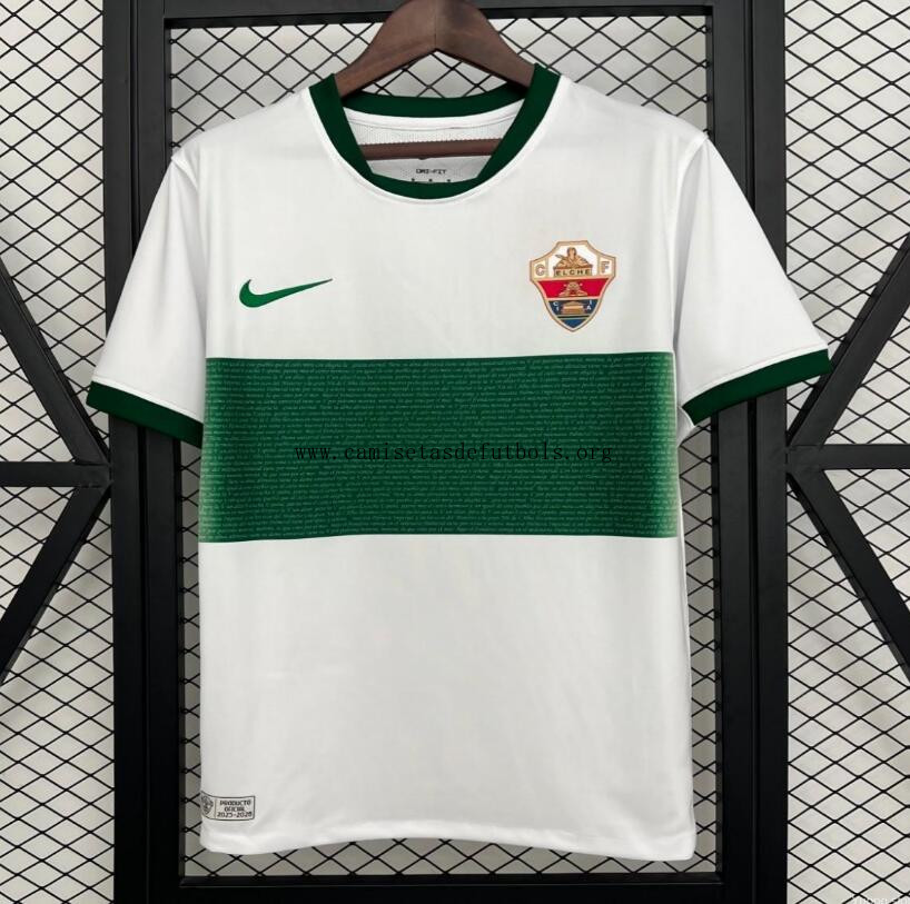 Camiseta Elche FC 1ª Equipación 25/26 Rebaja inmejorable