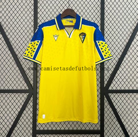 Camiseta Cádiz Cf Primera Equipación 24/25 Excelente ahorro, no lo pienses en toda la red