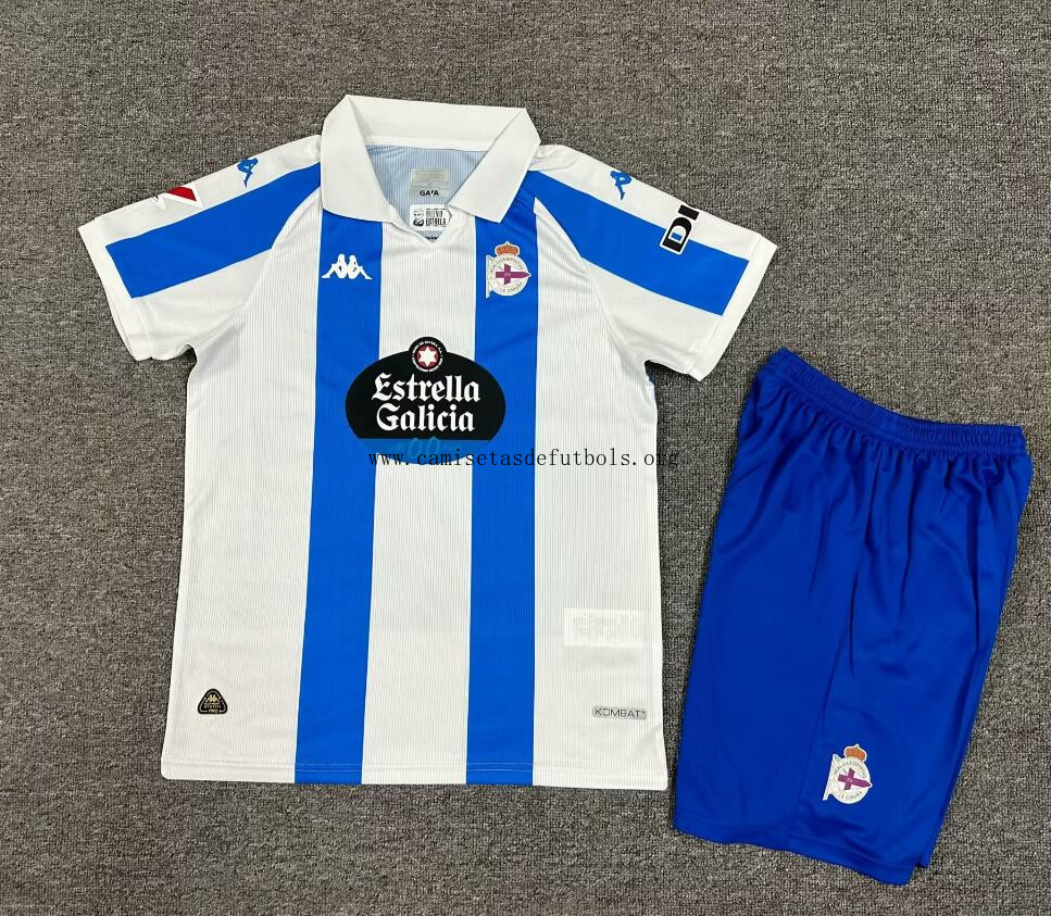 Camiseta Deportivo De La Coruña 1ª Equipación 24/25 Niño ¡¡Cómo irrisorio bicoca antes de que se acabe!