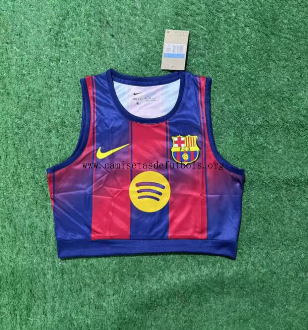 Camiseta Corta Sin Mangas Barcelona Femenino ¡¡Cómo oferta, no lo pienses!