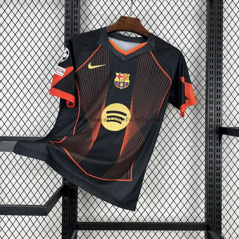 Camiseta Barcelona Negro 2025-2026 Preciaco excelente de la temporada