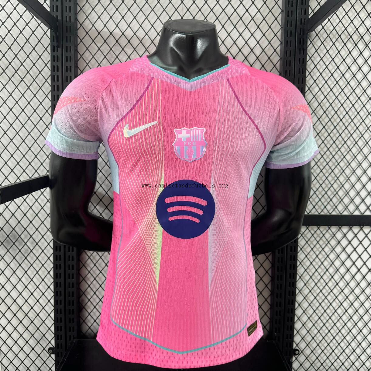 Camiseta Barcelona Rosa 2025/2026 Authentic Ridículo liquidación, aprovéchalo de campeonato