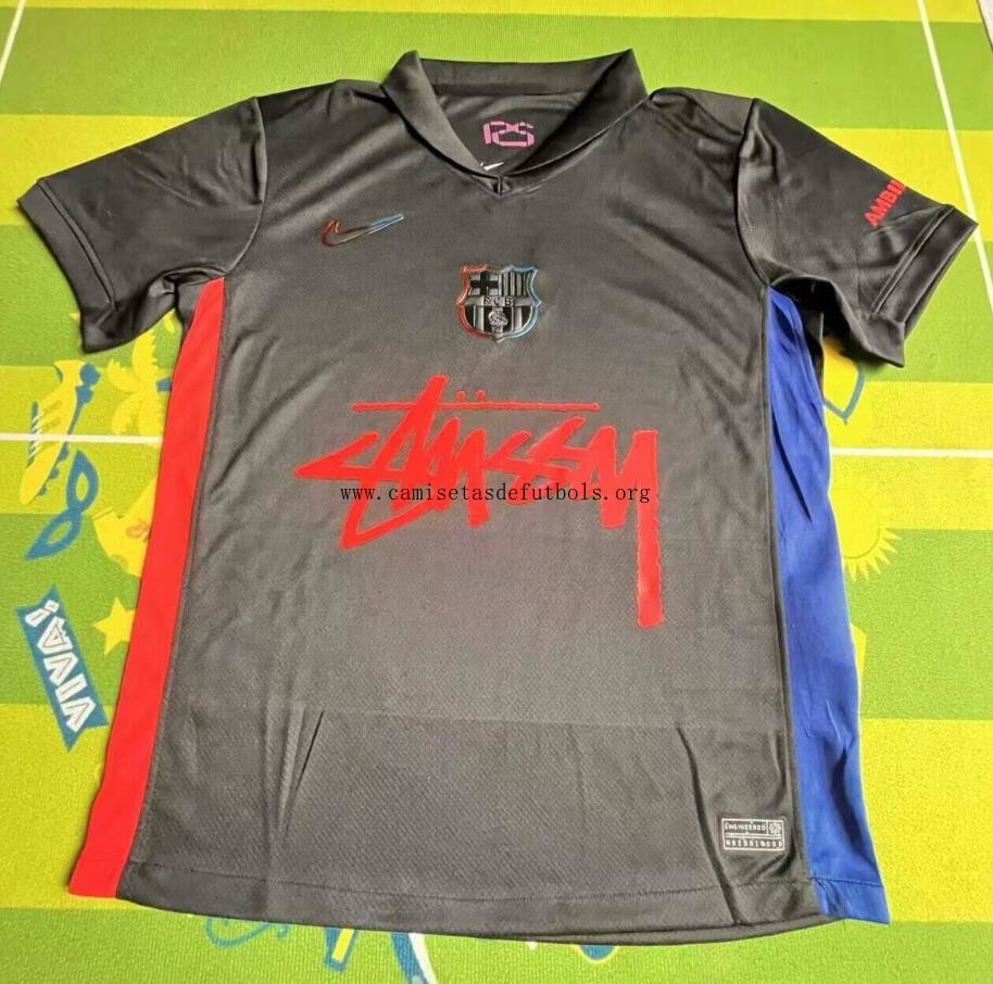Camiseta Barcelona Fc Negro 2025 Ganga bestial de fábrica
