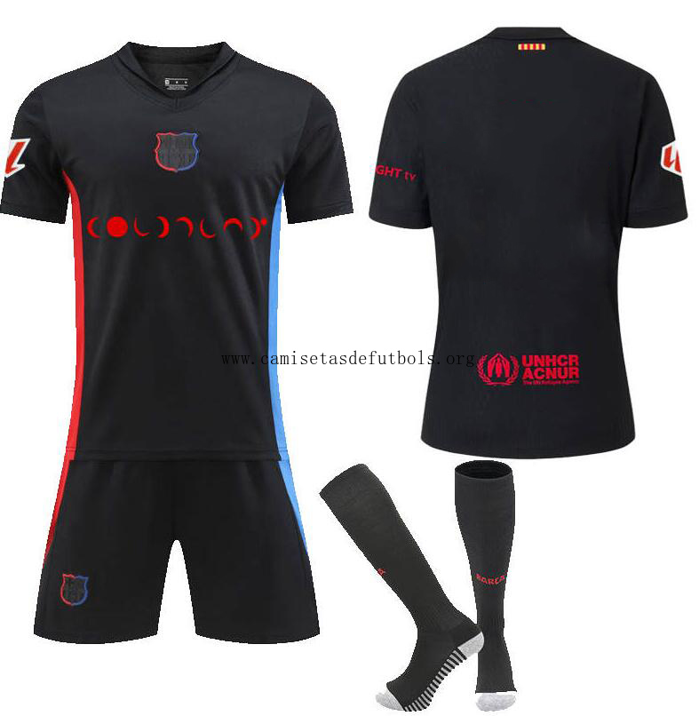 Camiseta Barcelona Cold-Play 2ª Equipación 24/25 (Hombre/Niño) Precio formidable
