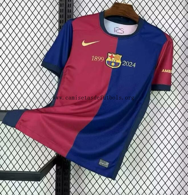 Camiseta B arcelona del 125 Aniversario 1899-2025 Oferta fabuloso