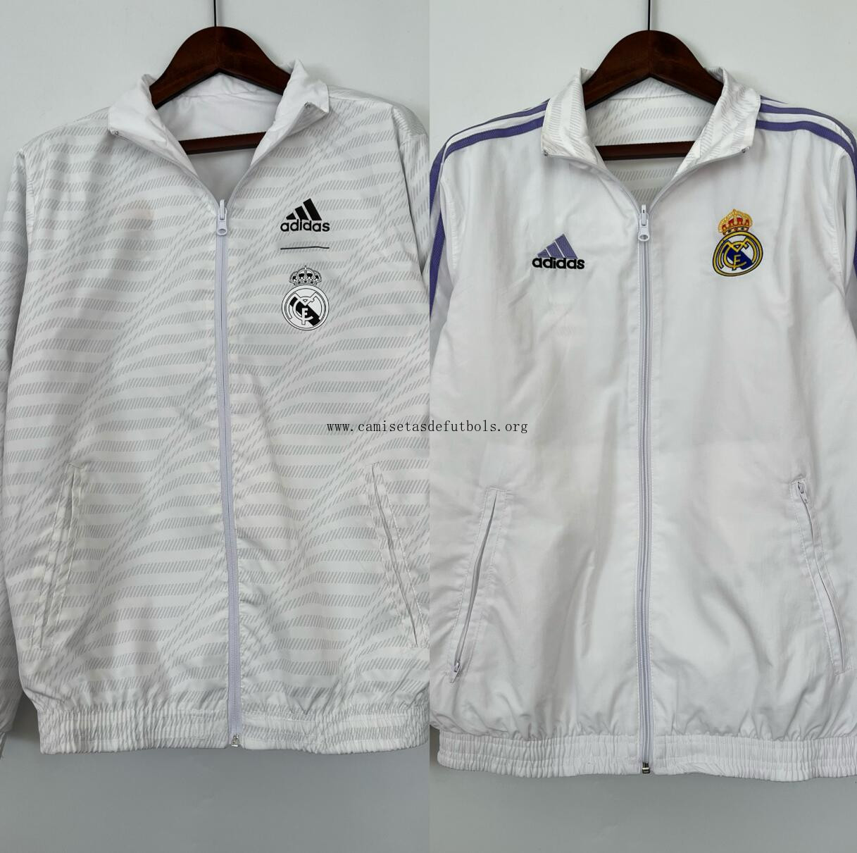 Chandals Real Madrid Gabardina Reversible 2024 Rebajado bicoca, no lo pienses hasta fin de existencias