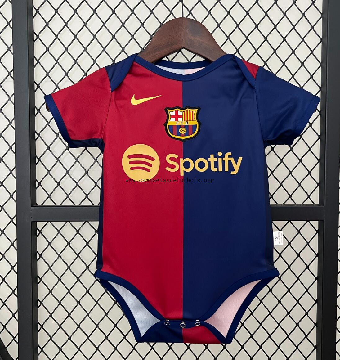Miniconjunto Baby Primera Equipación B-arcelona 24/25 ¡¡Qué descuento, paga menos!