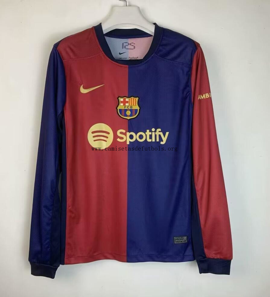 Camiseta B-arcelona Fc 1ª Equipación 24/25 ML Bicoca celestial por tiempo limitado