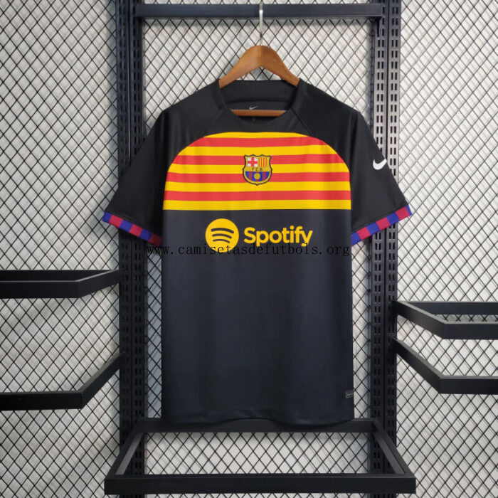 Camiseta B-arcelona Fc 23/24 Negro ¡¡Qué gangaza, corre a por él!