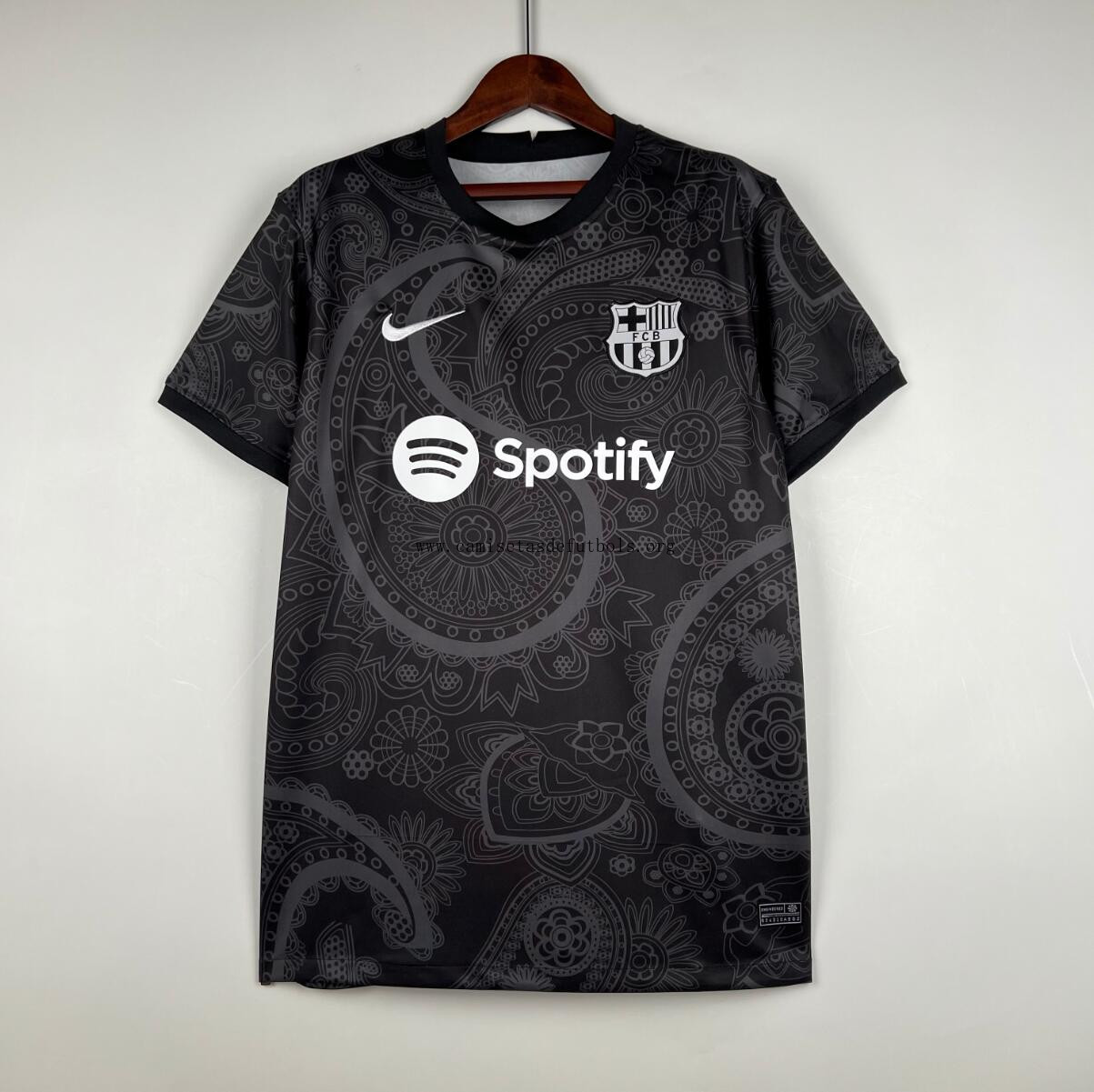 Camiseta B-arcelona Fc Edición Especial Negra 23/24 Irrisorio oferta, no lo pienses de fábrica