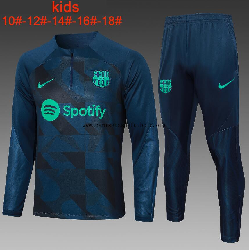 Sudadera Fc B-arcelona Training 23/24 Niño + Pantalones Rebaja asequible