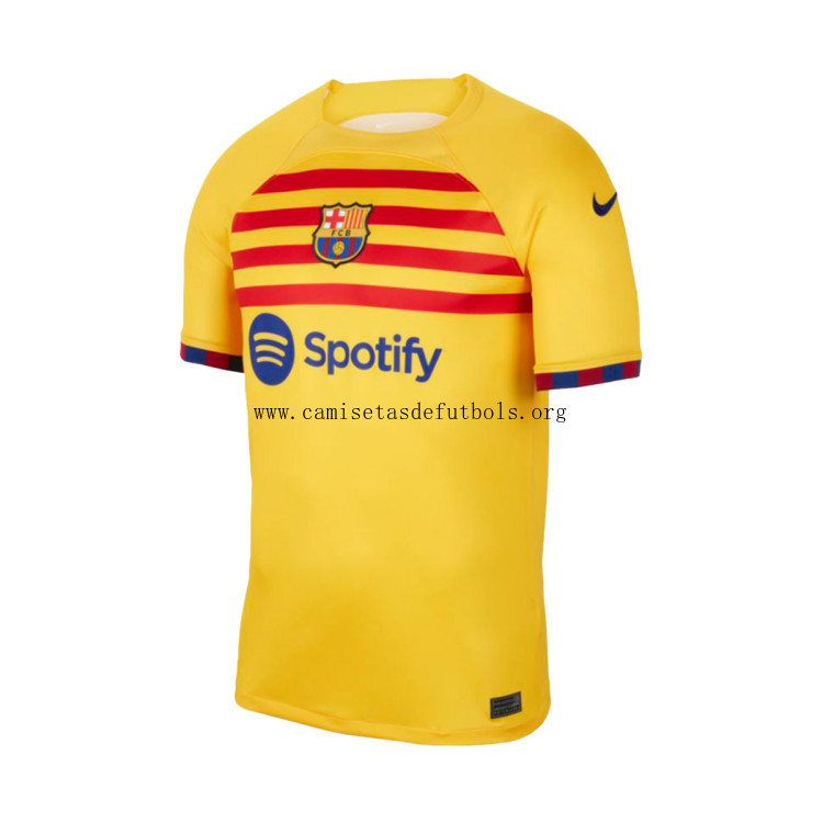Camiseta FC B-arcelona Cuarta Equipación 2022-2023 Dispara este chollo estupendo