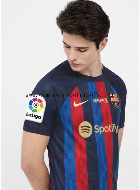 camiseta del B-arcelona 22-23 con el parche SEMPR3 Irrisorio ganga, benefíciate de colección
