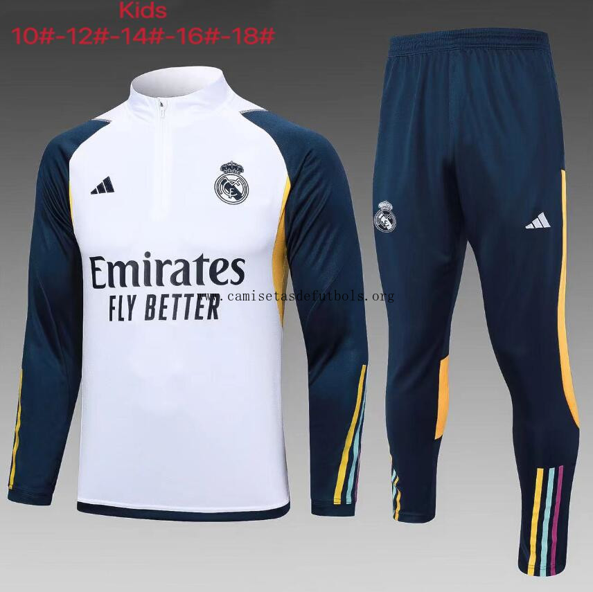 Chandal Entrenamiento Fc Real Madrid 23/24 Niño +Pantalones Dispara este chollo regalado
