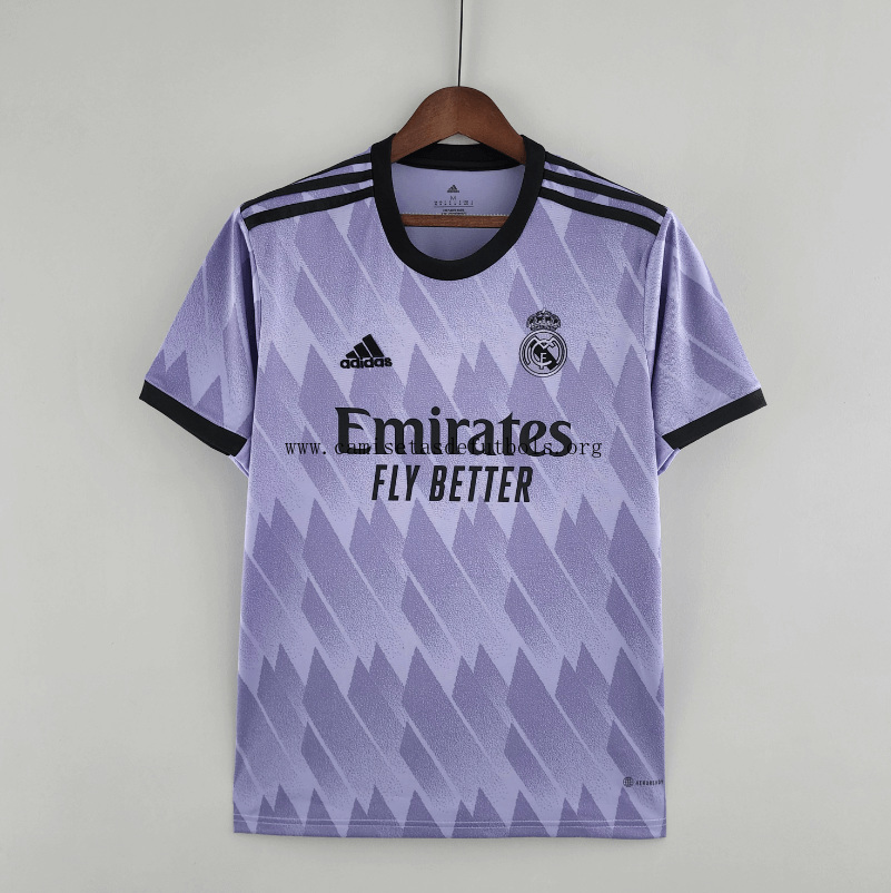 Camiseta Real Madrid Segunda Equipación 22/23 Preciaco transparente