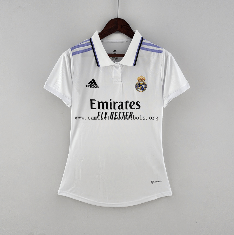 Camiseta Real Madrid Primera Equipación 22/23 Mujer Rebaja asequible calidad asegurada