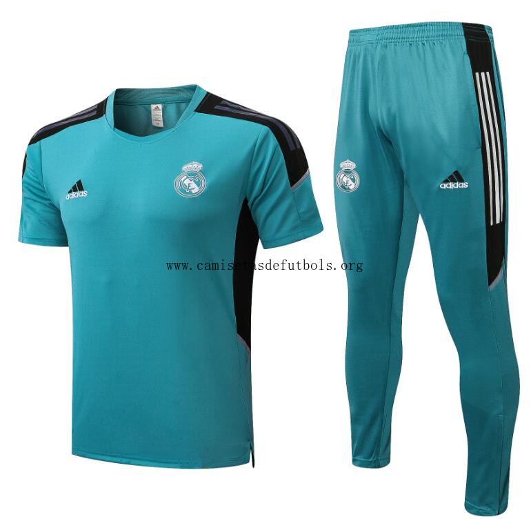 Camiseta Real Madrid Entrenamiento 22/23 Azul + Pantalones Razonable rebaja, llévatelo más barato que nunca