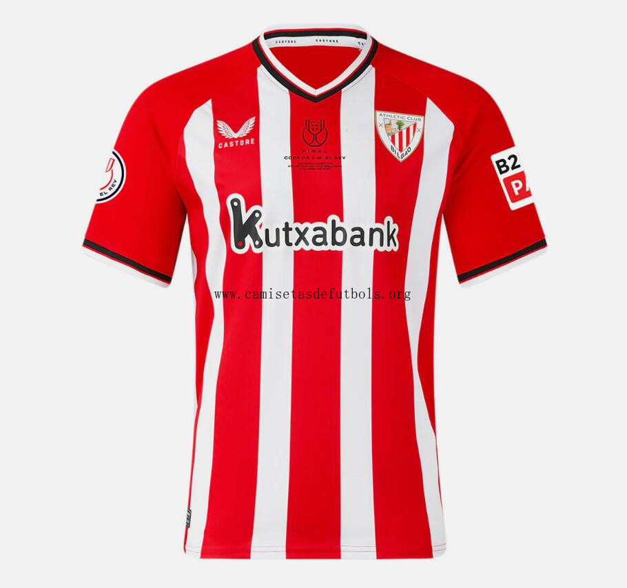 Camiseta Athletic Club Bilbao Super Copa Badges 23/24 Descuentazo magnífico con devolución gratis