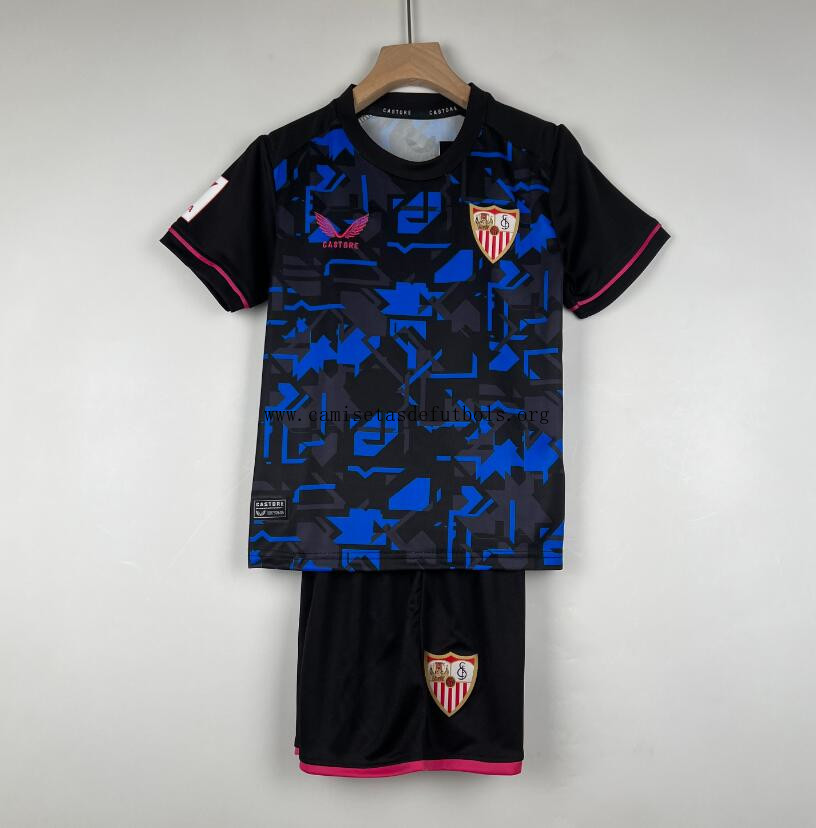 Camiseta Sevilla Fc Tercera Equipación 23/24 Niño ¡¡Menudo/a descuentazo, consigue!