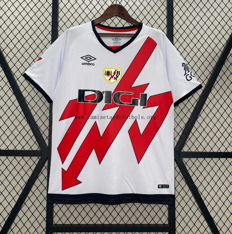 Camiseta Rayo Vallecano Primera Equipación 24/25 ¡¡Qué oferta, aprovéchala ya!