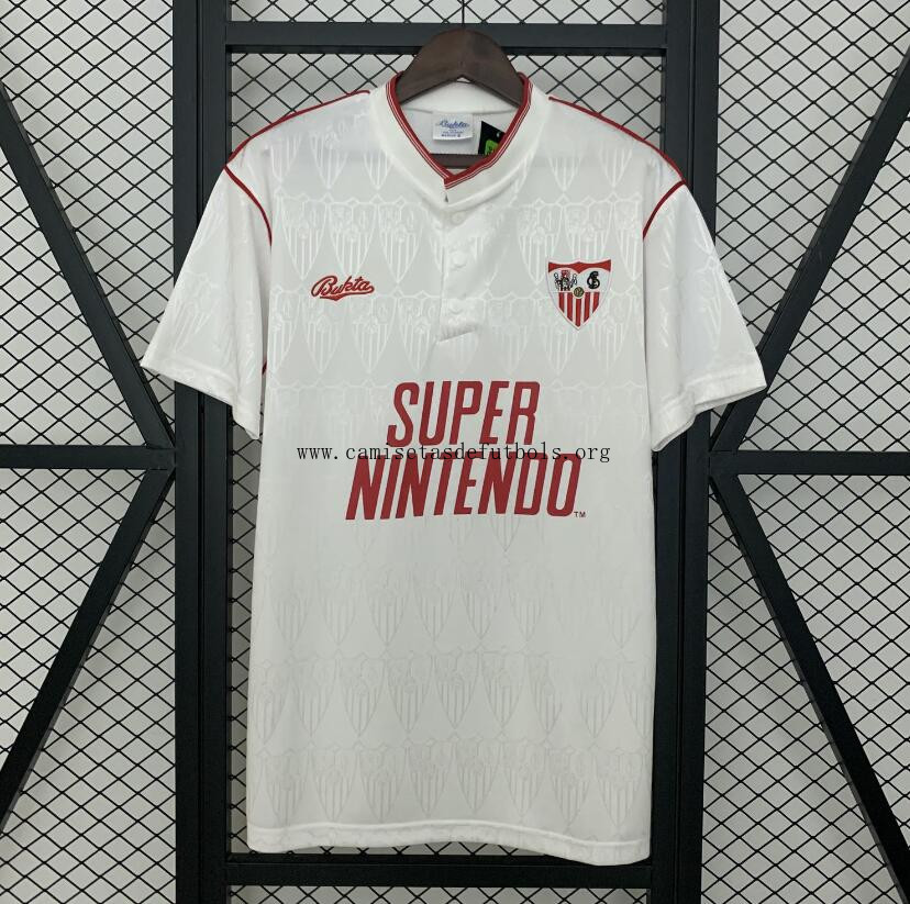 Camiseta Retro Sevilla 1ª Equipación 91/92 Divino rebajón, corre a por él de la temporada