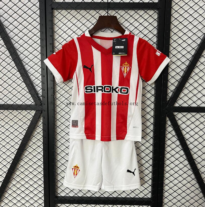 Camiseta Sporting De Gijón Primera Equipación 24/25 Niño ¡¡Qué preciaso, no lo dejes escapar!