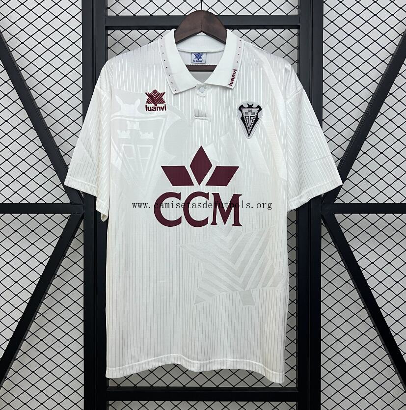 Camiseta Retro Albacete Balompié 1ª Equipación 95/96 ¡¡Qué espectacular preciaco de derribo!