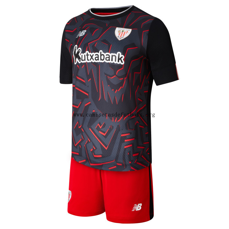 Camiseta Athletic Club Bilbao Segunda Equipación 2022-2023 Niño ¡¡Qué demencial saldazo de derribo!