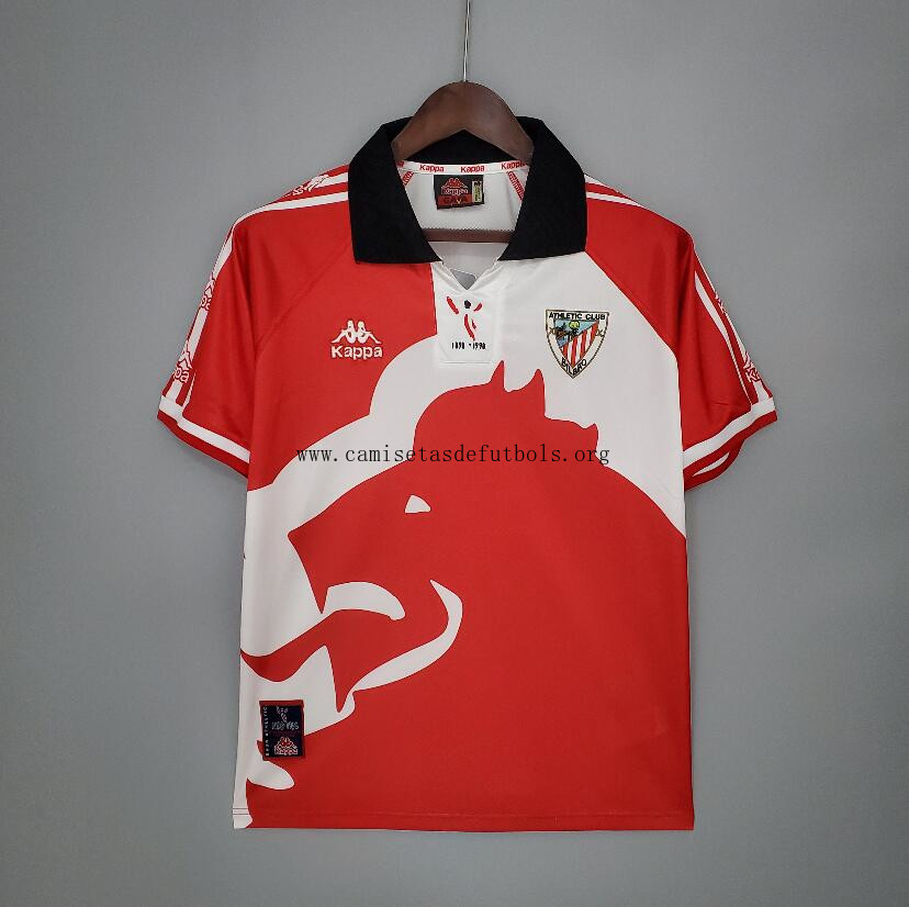 Camiseta Retro Athletic De Bilbao Primera Equipación 97/98 Magnífico descuento, aprovéchalo más barato que nunca