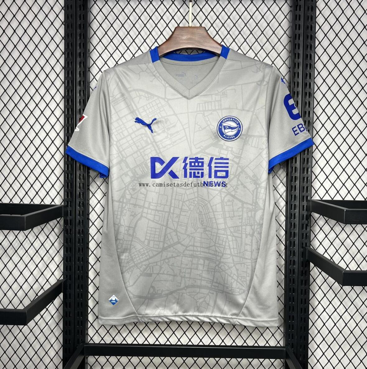 Camiseta Deportivo Alavés Segunda Equipación 24/25 Extraordinario rebaja, llévatelo antes de que se acabe