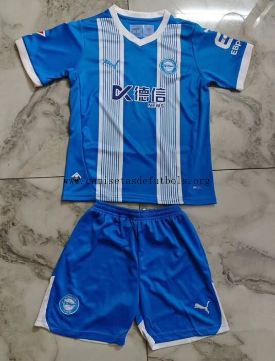 Camiseta Deportivo Alavés Primera Equipación 24/25 Niño Prodigioso ganga, consigue hasta fin de existencias