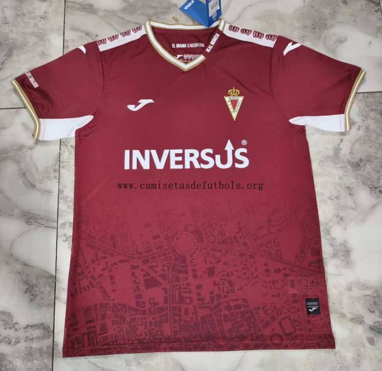 Camiseta Real Murcia Primera Equipación 25/26 Saldazo irrisorio sin competencia