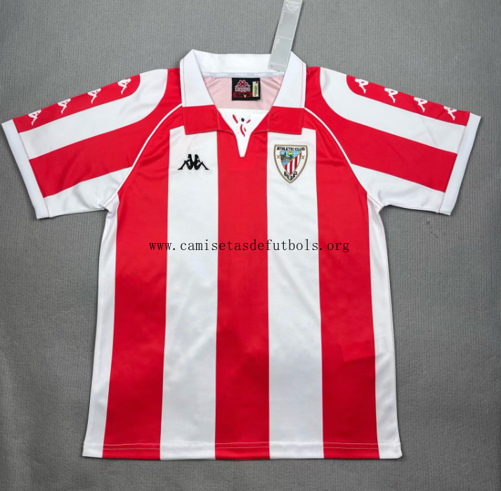 Camiseta Retro Athletic De Bilbao Primera Equipación 98/99 ¡¡Qué inmejorable rebajón de derribo!
