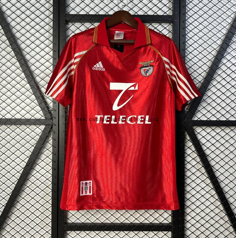 Camiseta Retro Benfica Fc 1ª Equipación 98/99 Atrapa este saldazo transparente